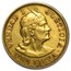 Peru Gold 1 Libra Avg Circ (Random)