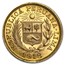 Peru Gold 1 Libra BU (AGW .2354, Random)