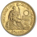 Peru Gold 10 Soles Liberty AU/BU (Random)