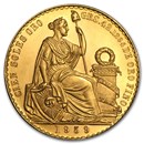 Peru Gold 100 Soles (Random Years) AU-BU