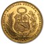 Peru Gold 20 Soles AU/BU (Random)