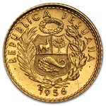 Peru Gold 5 Soles AU/BU (Random)