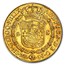 Peru Gold 8 Escudos Charles IV XF