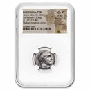 Phoenicia Tyre AR Shekel (7/6 BC) Ch VF NGC (Christ Lifetime) Phoenicia Tyre AR Shekel (7/6 BC) Ch VF NGC (Christ Lifetime)
