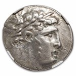 Phoenicia, Tyre Silver AR Shekel (126/5 BC-65/6 AD) VF NGC (5/3)