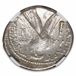 Phoenicia, Tyre Silver AR Shekel (126/5 BC-65/6 AD) VF NGC (5/3)