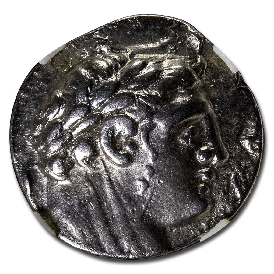 Buy Phoenicia Tyre Silver Half Shekel (1265 BC65/6 AD) XF NGC APMEX