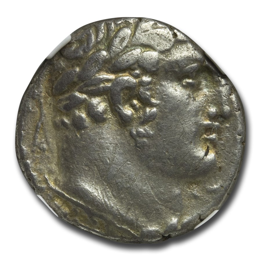 Buy Phoenicia Tyre Silver Half Shekel (1265 BC65/6 AD) XF NGC APMEX