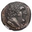 Phoenicia Tyre Silver Shekel (38/37 BC, Year 89) AU NGC