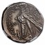 Phoenicia Tyre Silver Shekel (38/37 BC, Year 89) AU NGC