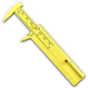 Buy Plastic Millimeter Pocket Coin Gauge/Calipers | APMEX