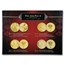Poland Pope John Paul II 2 Zlote 4-Coin Set BU