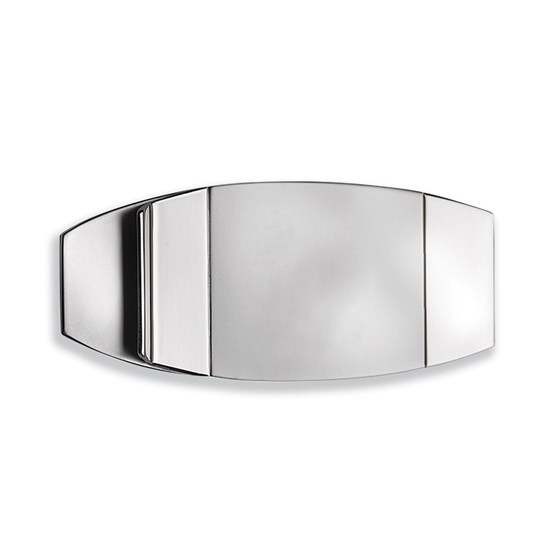 Polished & Satin Engraveable Money Clip Polished & Satin Engraveable Money Clip
