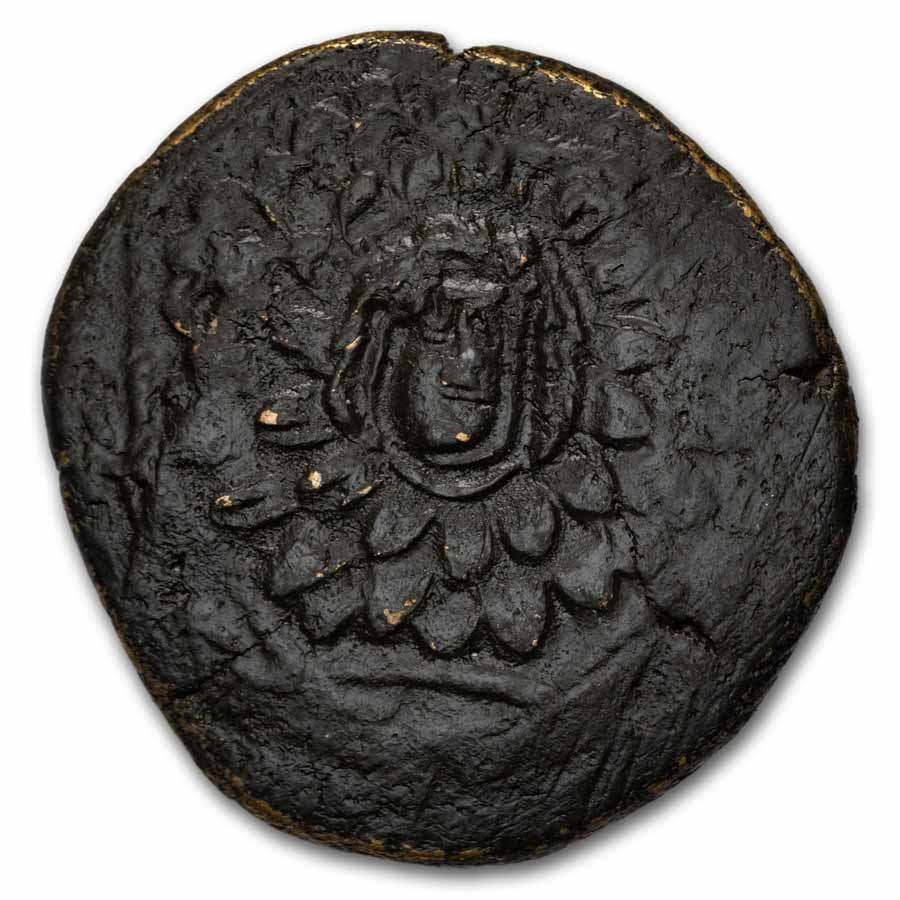 Pontic Kingdom AE Gorgon Type Mithridates VI (120-63 BC) Avg Circ