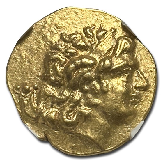 Pontic Kingdom Gold Stater Mithradates VI (120-63 BC) AU NGC