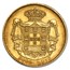 Portugal Gold 5000 Reis King Luiz I (Random Dates, AGW .2614)