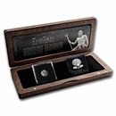 Poseidon God of the Seas Coin and Pearl Set
