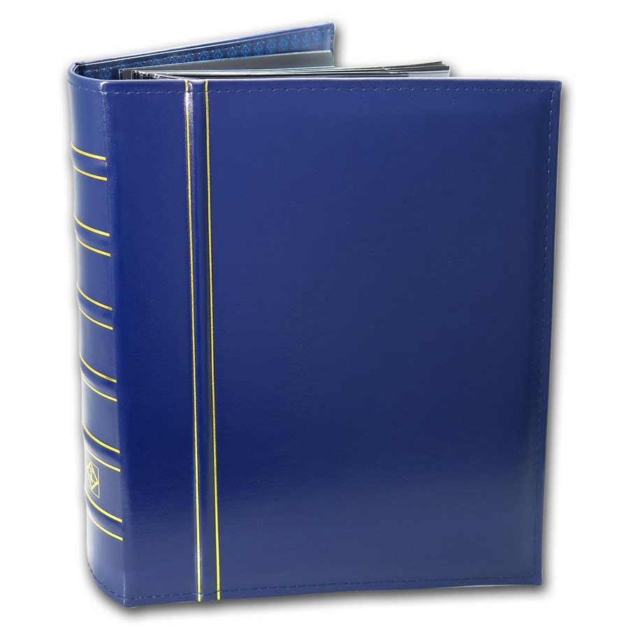 Premium Currency Album (Blue) - Modern U.S. Bank Notes