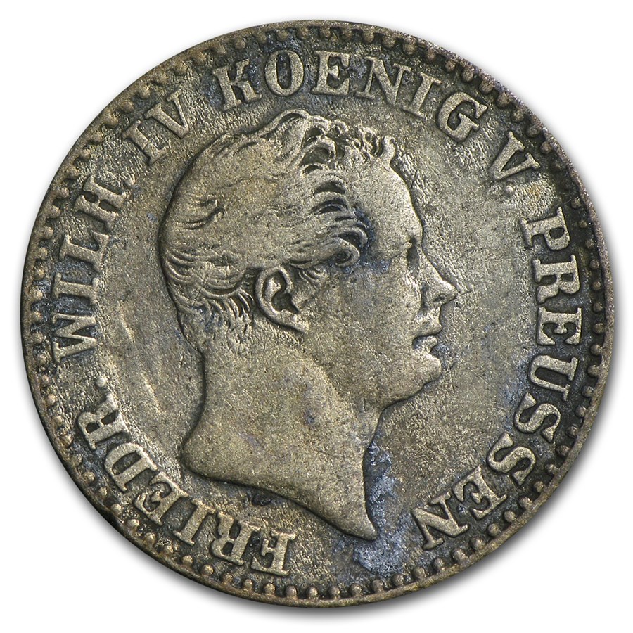 Prussia Silber 2 1/2 Groschen VF (Random Dates)