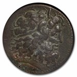 Ptolemaic Bronze AE42 King Ptolemy III (246-222 BC) Ch VF NGC