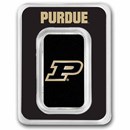 Purdue University 1 oz Silver Colorized Bar (in TEP)