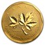 Random Year 1 oz Gold Maple Leaf .99999 BU (w/Assay Card)