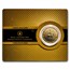 Random Year 1 oz Gold Maple Leaf .99999 BU (w/ Damaged Assay)