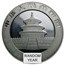 Random Year 1 oz Silver Chinese Panda (Abrasions)