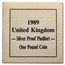 (Random Year) Great Britain Silver £1 Pound Piedfort Proof