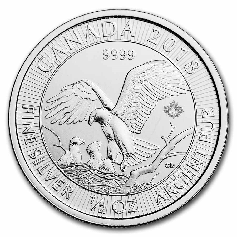 RCM 1/2 oz Silver Birds of Prey Series (Random Year)