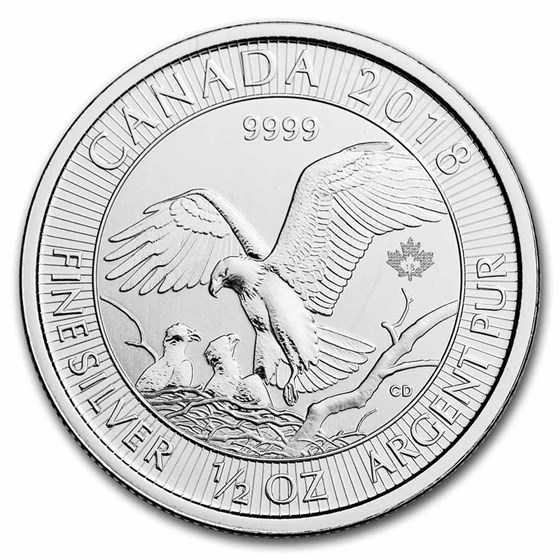 RCM 1/2 oz Silver Birds of Prey Series (Random Year) RCM 1/2 oz Silver Birds of Prey Series (Random Year)
