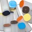 RCM Silver Maple Leaf/Wildlife Coin Tubes (Random Color Top)