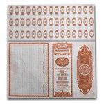 Reading Railroad Bond Certificate