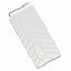 Rhodium-plated Angles Engraveable Hinged Money Clip