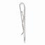 Rhodium Plated Black & Grey Colored Money Clip