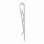 Rhodium Plated Polished Rectangle Money Clip