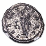 Roma Double Denarius Emperor Claudius II (268-270 AD) AU NGC