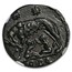 Roman AE Nummus Romulus and Remus (330-340 AD) AU NGC (Vault)