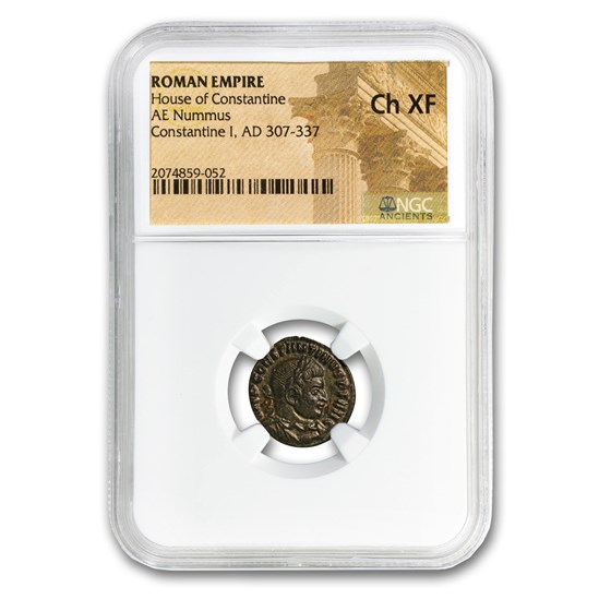 Buy Roman AE3 Emperor Constantine I (307-337 AD) XF NGC | APMEX
