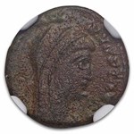 Roman AE4 Bi Nummus Constantine I (307-337 AD) XF NGC