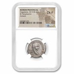 Roman Antioch BI Tetradrachm Elagabalus (218-222 AD) Ch Fine NGC