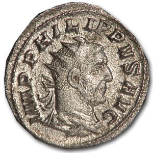 Roman AR Antoninianus Emperor Phillip I (244-249 AD) Roman AR Antoninianus Emperor Phillip I (244-249 AD)