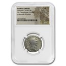 Roman AR Cistophorus Emp Domitian (81-96 AD) Ch Fine NGC Roman AR Cistophorus Emp Domitian (81-96 AD) Ch Fine NGC