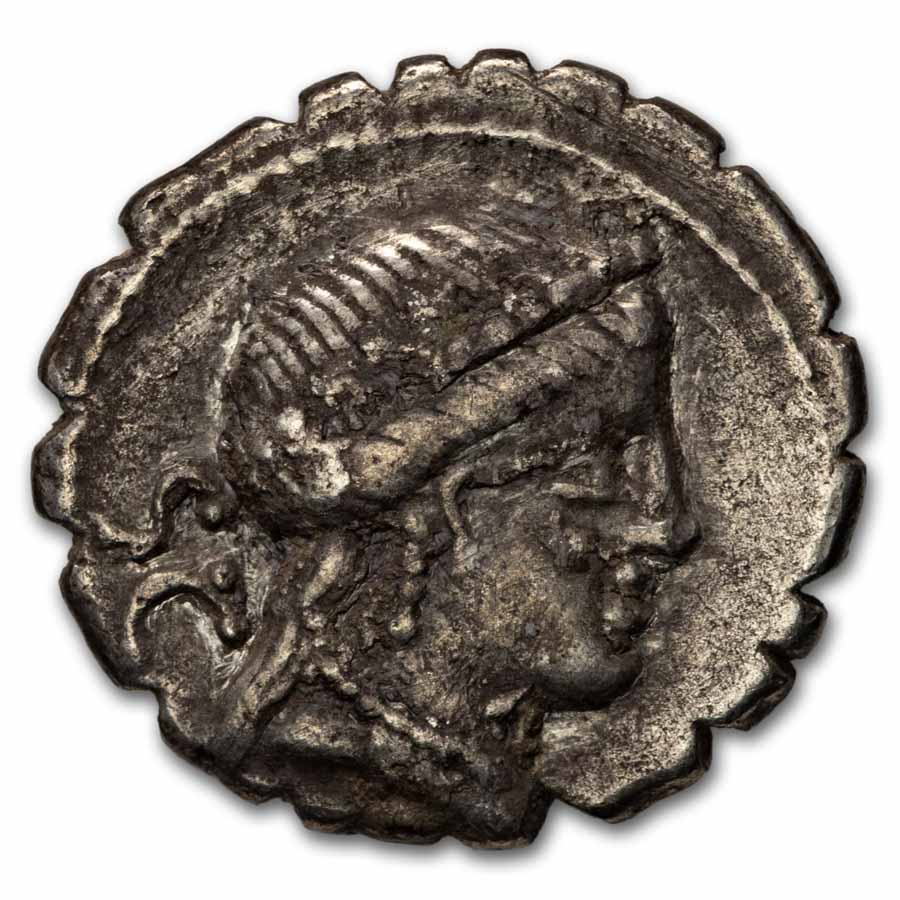 Roman AR Denarius C. Naevius Balbus 79 BC, VF CR-382/1b