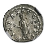 Roman AR Denarius Emp. Gordian III (238-244 AD) Ch-XF NGC