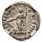 Roman AR Denarius Emperor Antoninus Pius (138-161 AD) VF NGC