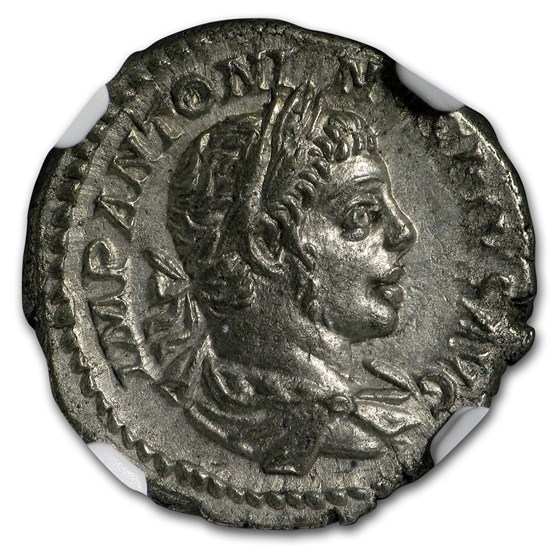 Roman AR Denarius Emperor Elagabalus (218-222 AD) MS NGC Roman AR Denarius Emperor Elagabalus (218-222 AD) MS NGC