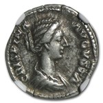 Roman AR Denarius Empress Crispina (177-182/3 AD) VF NGC