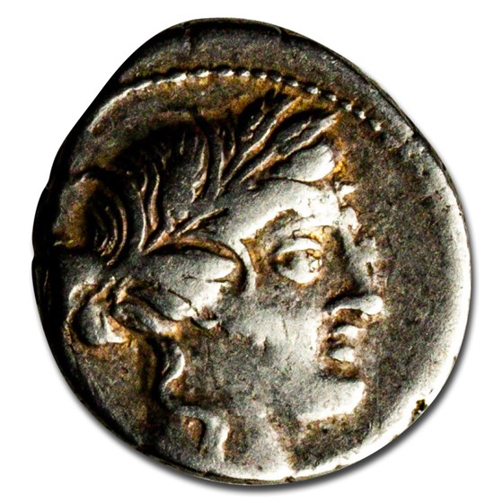 Roman AR Denarius Fannius and Critonius (86 BC) VF (Cr-351/1) Roman AR Denarius Fannius and Critonius (86 BC) VF (Cr-351/1)