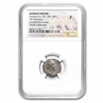 Roman AR Denarius Faustina Sr. (138-140/1 AD) Fine NGC (Random)